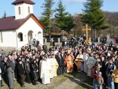 Târnosirea bisericii parohiei Steierdorf