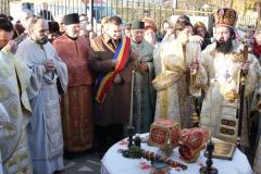 Târnosire de biserică în oraşul Bocşa