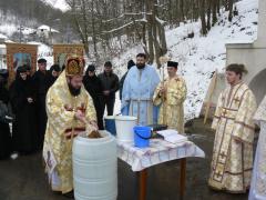 Ajunul Bobotezei la Mănăstirea Vasiova