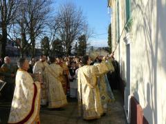 Biserica parohiei Răcăjdia a fost resfinţită 