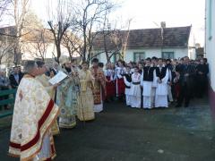 Biserica parohiei Răcăjdia a fost resfinţită 