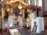 Sf. Liturghie arhierească la parohia Naidăş