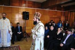 Comuniune frăţească la Liceul "Traian Lalescu" din 