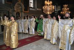 Prăznuirea Floriilor la catedrala episcopală din Caransebeş