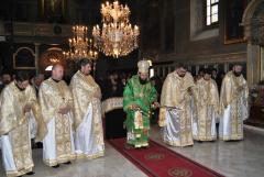 Prăznuirea Floriilor la catedrala episcopală din Caransebeş