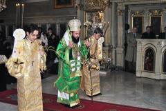 Prăznuirea Floriilor la catedrala episcopală din Caransebeş