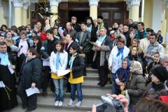 Procesiune de Florii la Reşiţa