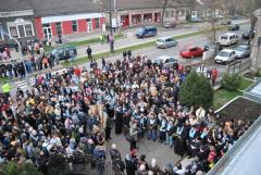 Procesiune de Florii la Reşiţa