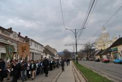 Procesiune de Florii la Reşiţa