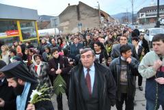 Procesiune de Florii la Reşiţa