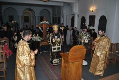 Denia Prohodului Domnului la catedrala episcopală din Caransebe