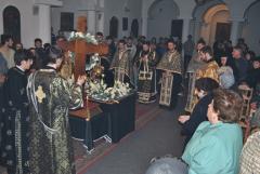 Denia Prohodului Domnului la catedrala episcopală din Caransebe