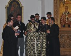 Denia Prohodului Domnului la catedrala episcopală din Caransebe