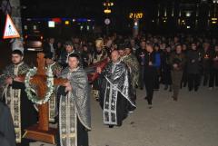 Denia Prohodului Domnului la catedrala episcopală din Caransebe