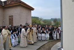 Târnosirea bisericii parohiale din Borlovenii Vechi