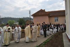 Târnosirea bisericii parohiale din Borlovenii Vechi