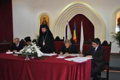 Şedinţa de constituire a Adunării Eparhiale a Episcopiei Cara