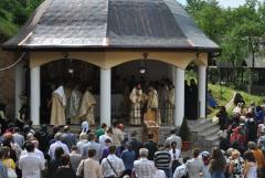 Hramul tradiţional al mănăstirii Piatra Scrisă