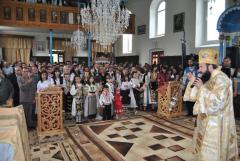 Biserica parohiei Rugi a fost târnosită