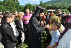 Schitul Poiana Mărului în sărbătoare