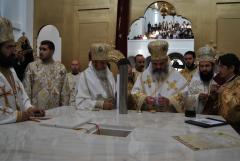 Patriarhul României a sfinţit Catedrala Episcopală din Carans