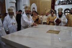 Patriarhul României a sfinţit Catedrala Episcopală din Carans