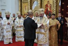 Patriarhul României a sfinţit Catedrala Episcopală din Carans