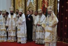 Patriarhul României a sfinţit Catedrala Episcopală din Carans