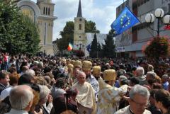 Patriarhul României a sfinţit Catedrala Episcopală din Carans