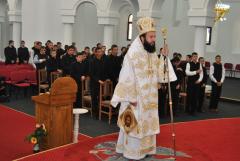 Prima slujire a chiriarhului în noua catedrală episcopală