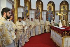 Prima slujire a chiriarhului în noua catedrală episcopală