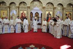 Prima slujire a chiriarhului în noua catedrală episcopală