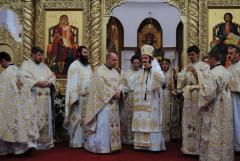 Prima slujire a chiriarhului în noua catedrală episcopală