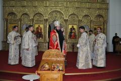 Slujire chiriarhală la catedrala episcopală din Caransebeş