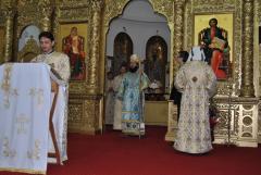 Slujire chiriarhală la catedrala episcopală din Caransebeş