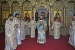 Slujire chiriarhală la catedrala episcopală din Caransebeş