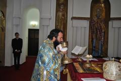 Slujire chiriarhală la catedrala episcopală din Caransebeş