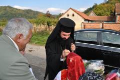 Binecuvântarea unei troiţe la parohia Măru