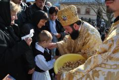 Biserica mare a schitului Gornea a fost târnosită