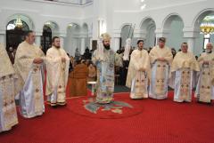 Liturghie arhierească la praznicul Sfinţilor Trei Ierarhi