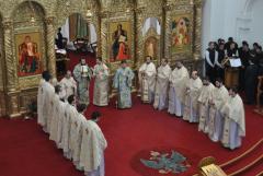 Liturghie arhierească la praznicul Sfinţilor Trei Ierarhi