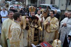 Biserica din Calina a fost târnosită