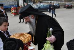 Târnosirea bisericii din Petnic