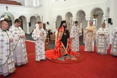 Praznicul Rusaliilor la catedrala episcopală din Caransebeş