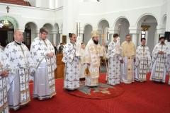 Praznicul Rusaliilor la catedrala episcopală din Caransebeş