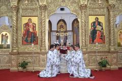 Praznicul Rusaliilor la catedrala episcopală din Caransebeş