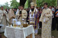 Târnosirea bisericii parohiale din Mercina