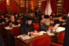 Şedinţă de lucru a Sfântului Sinod la Reşedinţa Patriarhal