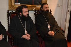 Primii colindători la reşedinţa episcopală din Caransebeş