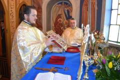 Liturghie arhierească la capela episcopală din Caransebeş